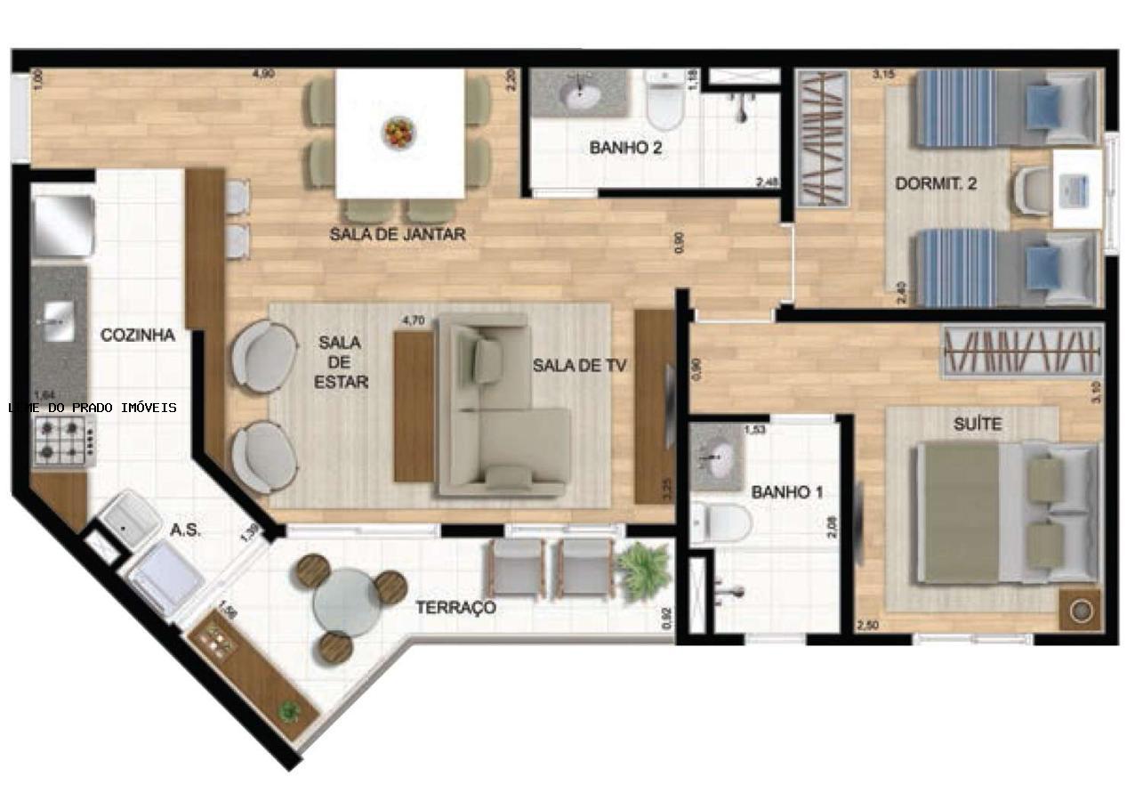 Apartamento à venda com 3 quartos, 65m² - Foto 15