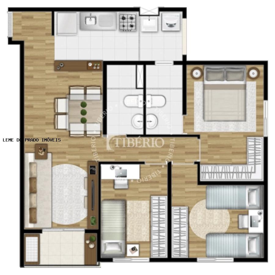 Apartamento à venda com 3 quartos, 65m² - Foto 20