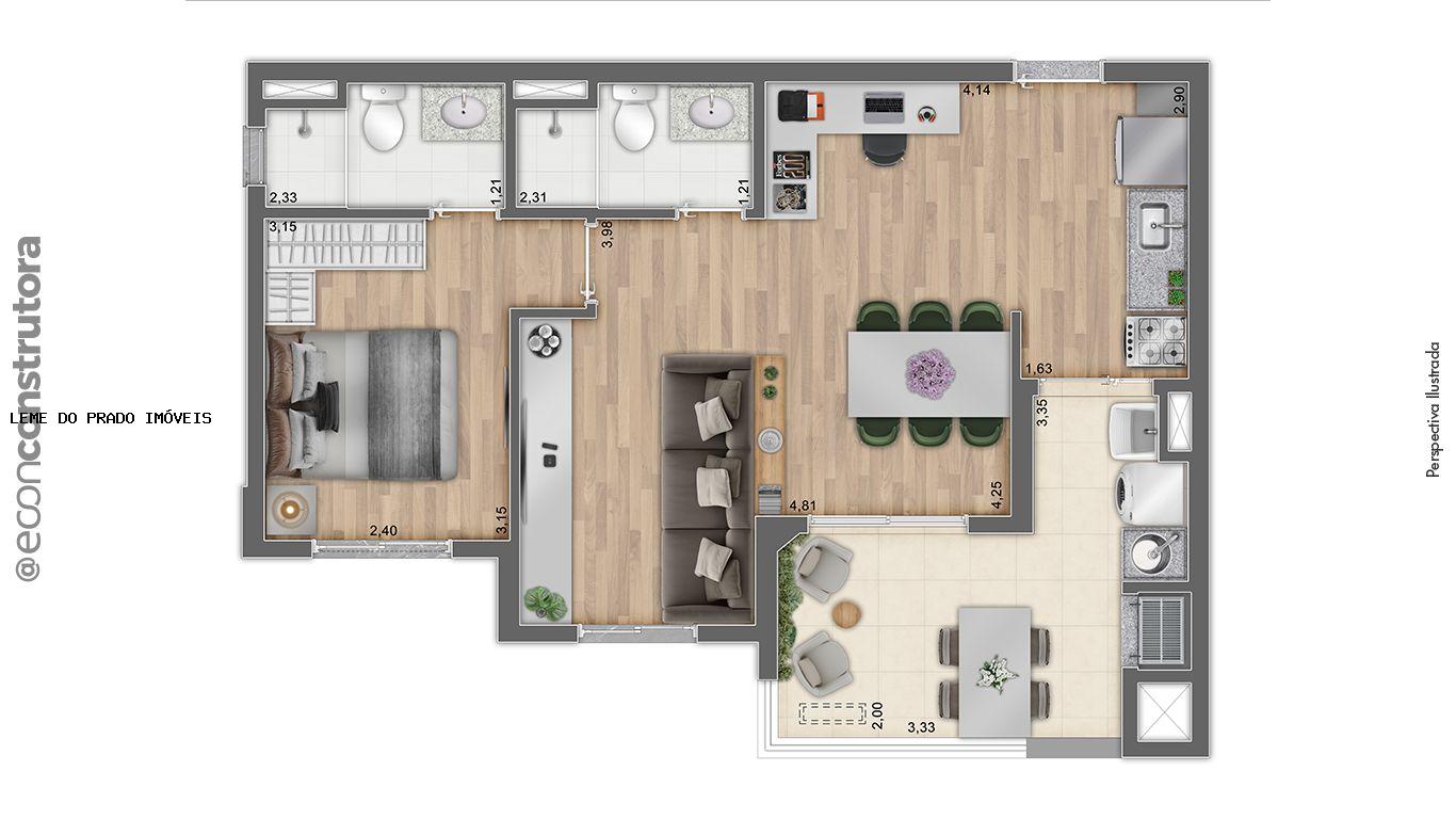 Apartamento à venda com 3 quartos, 66m² - Foto 31