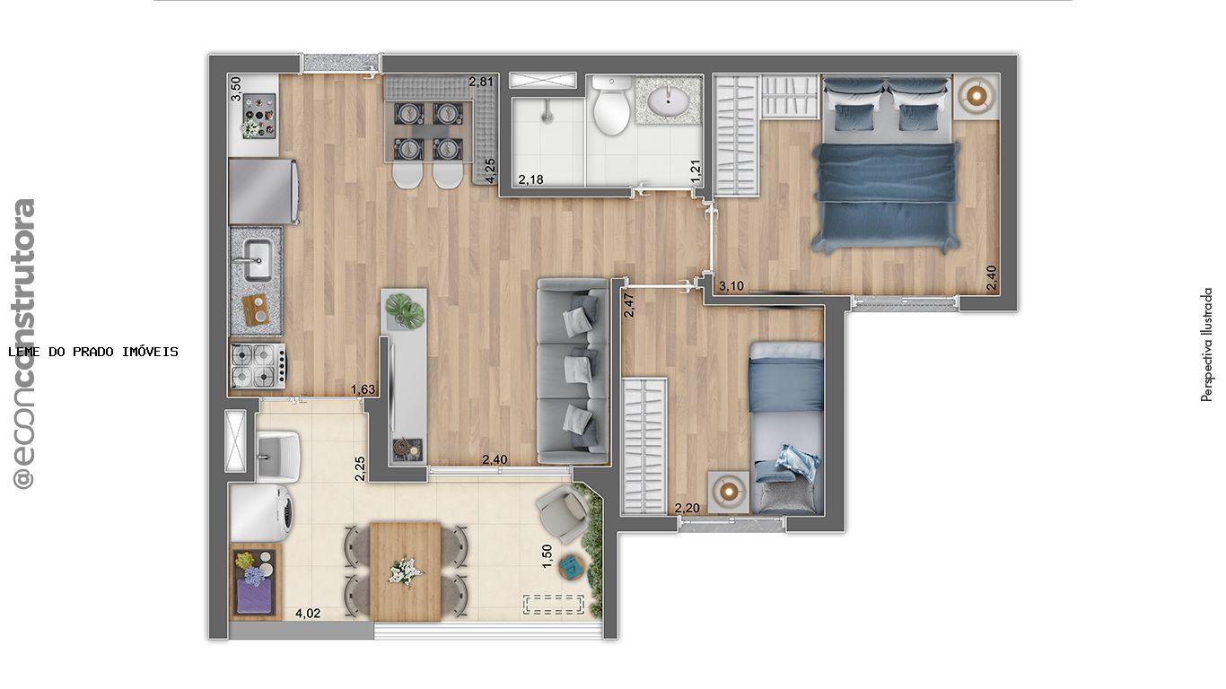 Apartamento à venda com 3 quartos, 66m² - Foto 36