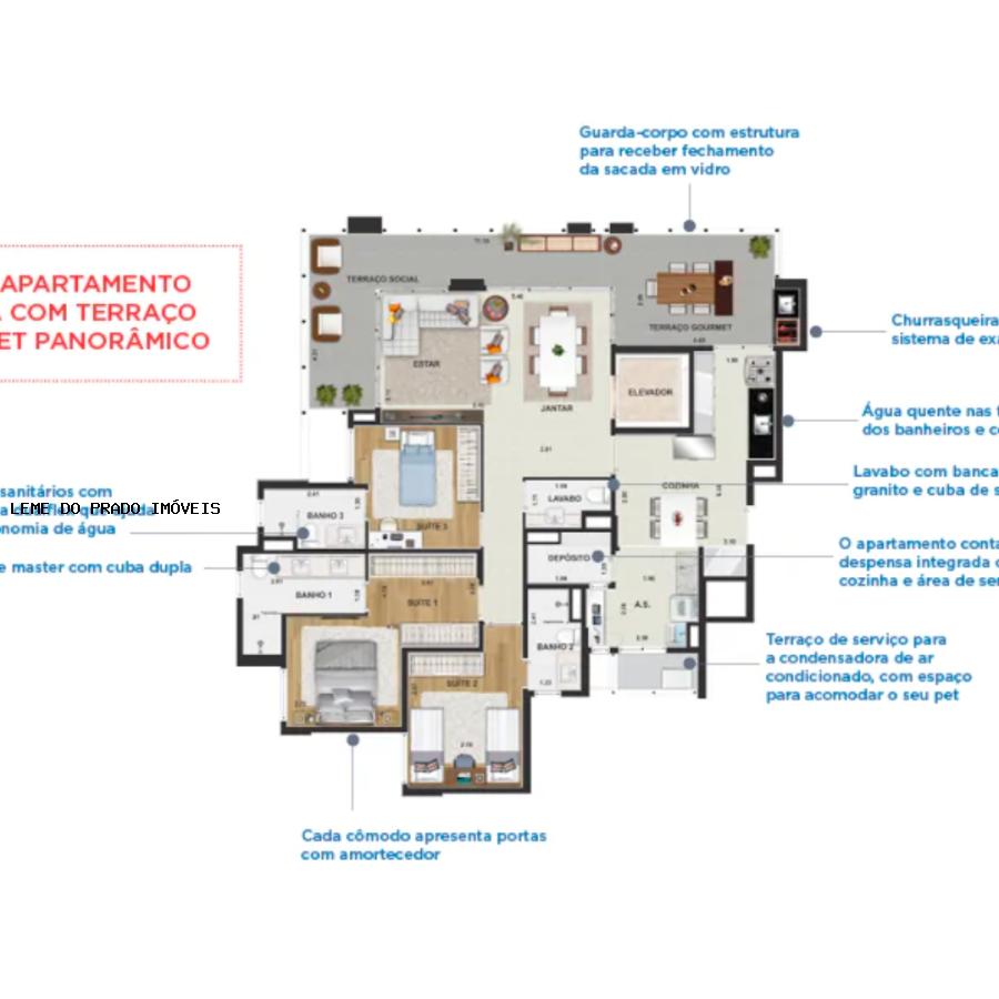 Cobertura à venda com 3 quartos, 239m² - Foto 5