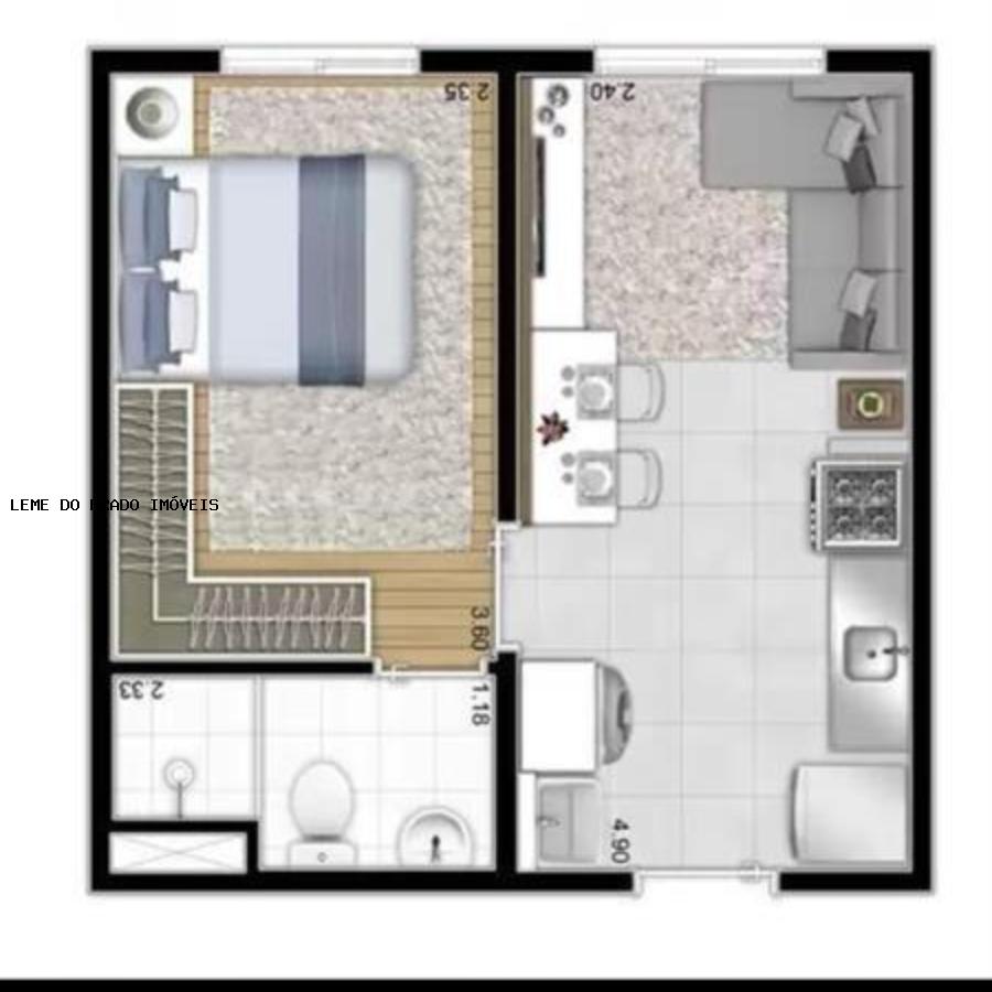 Apartamento à venda com 1 quarto, 26m² - Foto 16