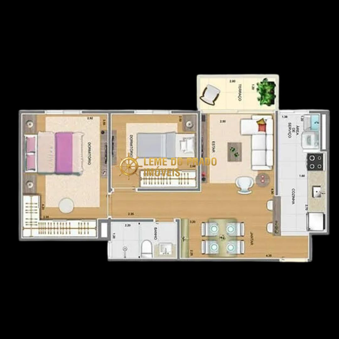 Apartamento à venda com 2 quartos, 55m² - Foto 14