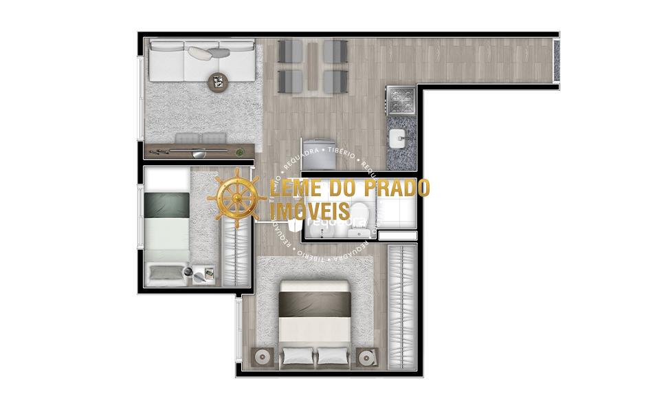 Apartamento à venda com 2 quartos, 37m² - Foto 24