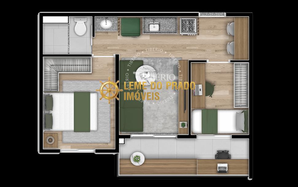 Apartamento à venda com 2 quartos, 39m² - Foto 30