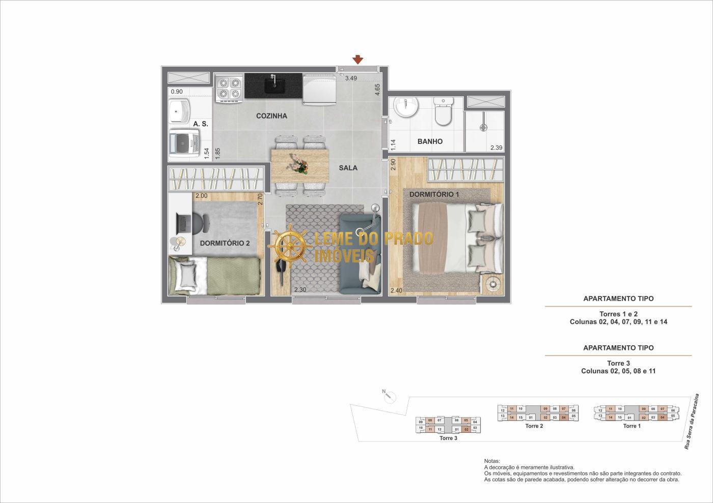 Apartamento à venda com 2 quartos, 34m² - Foto 26