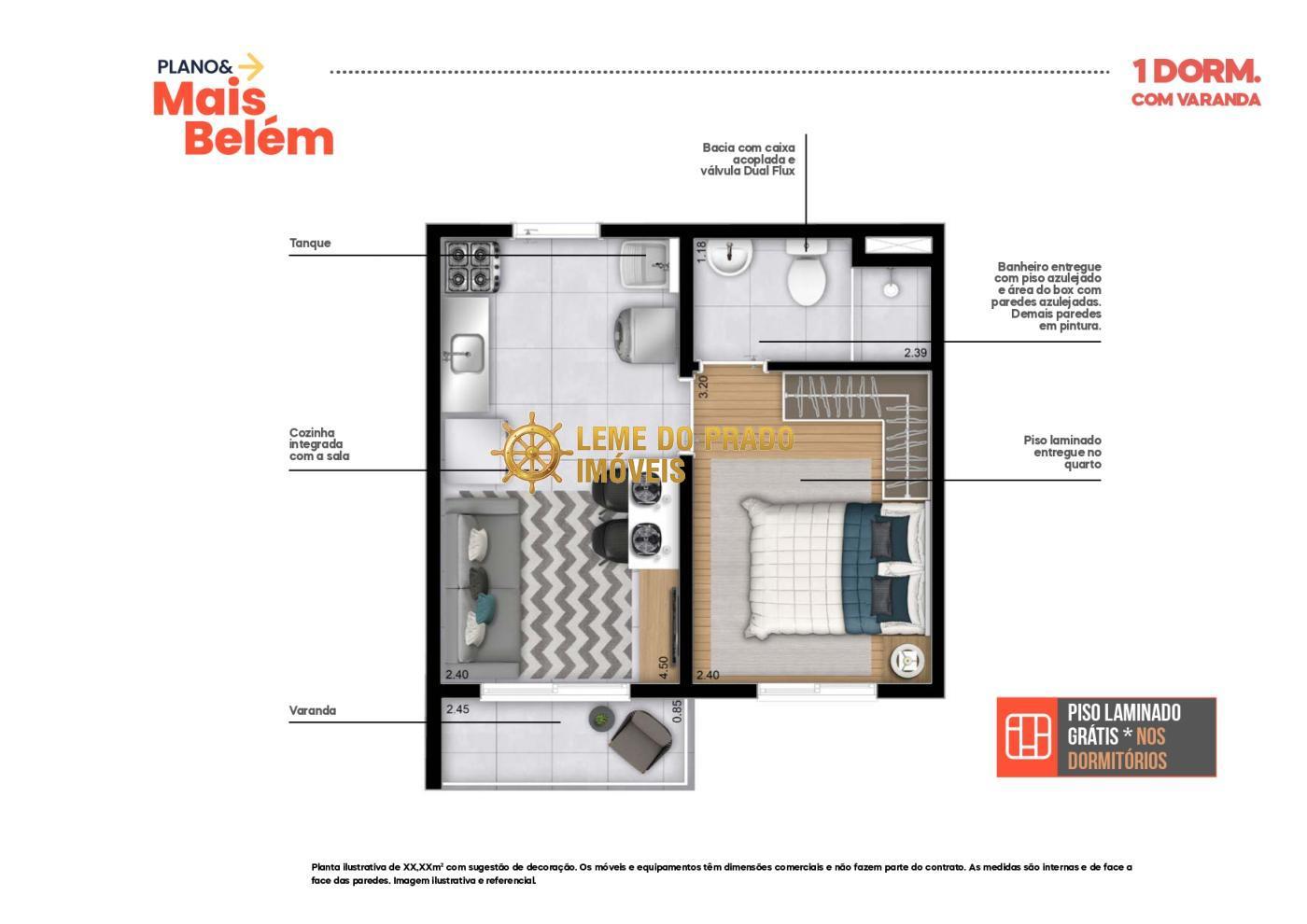 Apartamento à venda com 1 quarto, 27m² - Foto 26