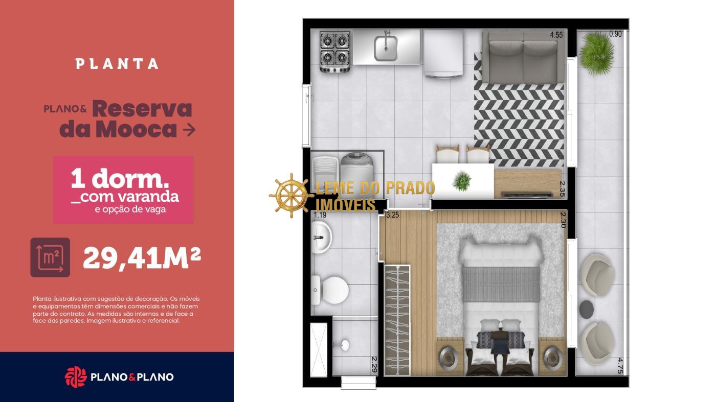 Apartamento à venda com 1 quarto, 28m² - Foto 29