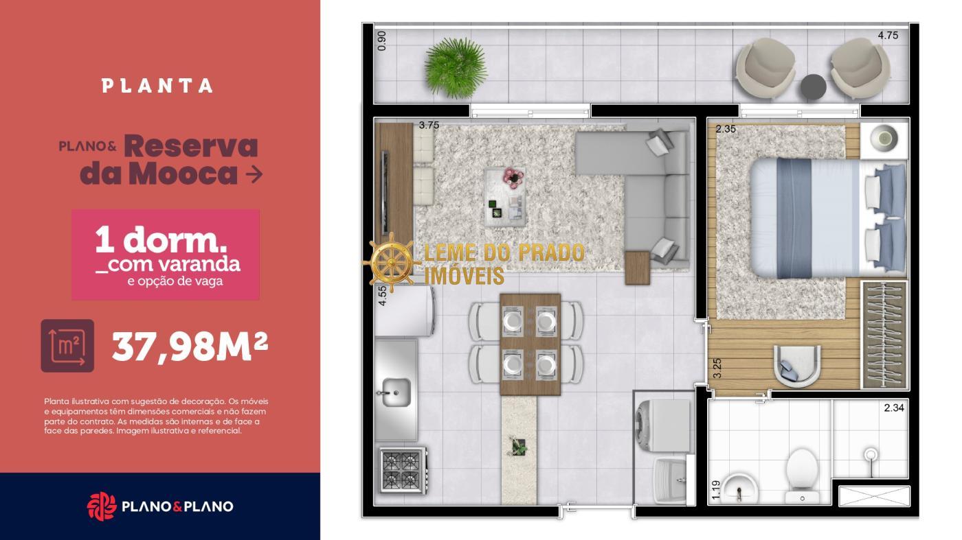 Apartamento à venda com 1 quarto, 28m² - Foto 30