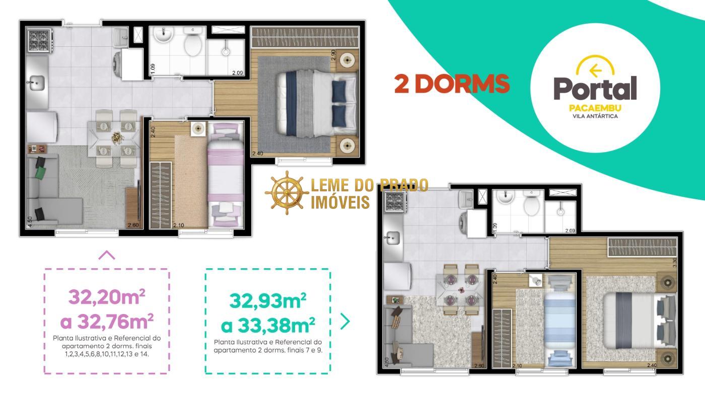 Apartamento à venda com 2 quartos, 33m² - Foto 28