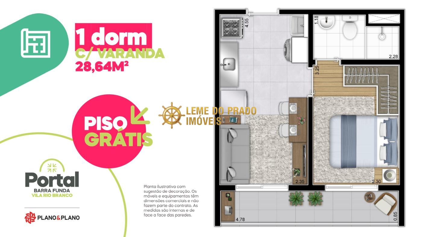 Apartamento à venda com 2 quartos, 34m² - Foto 33