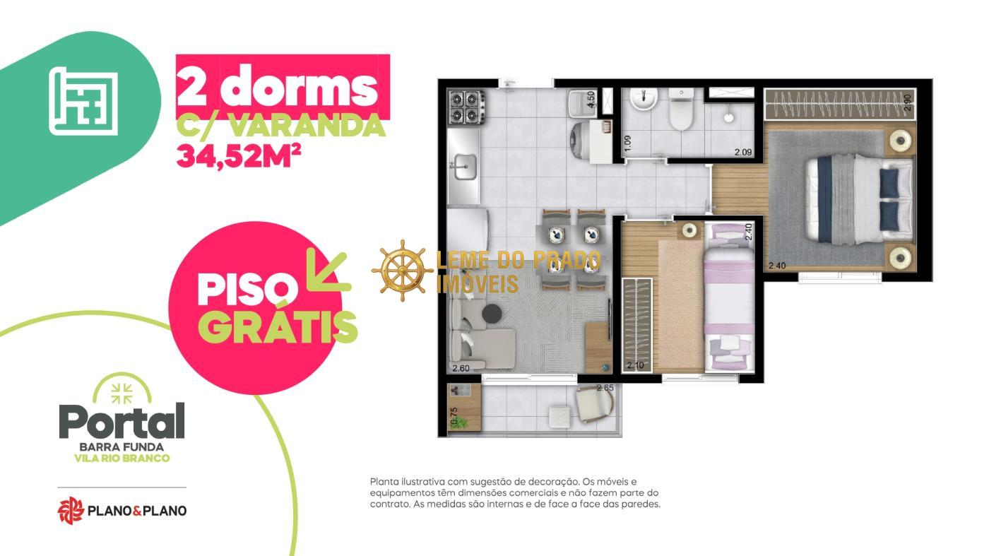 Apartamento à venda com 2 quartos, 34m² - Foto 36