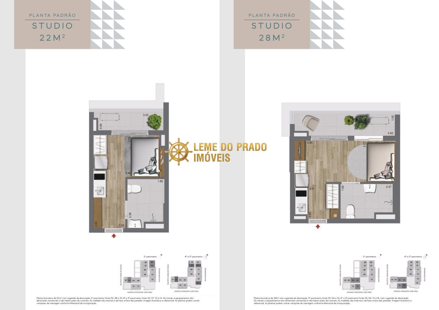 Apartamento à venda com 1 quarto, 28m² - Foto 27