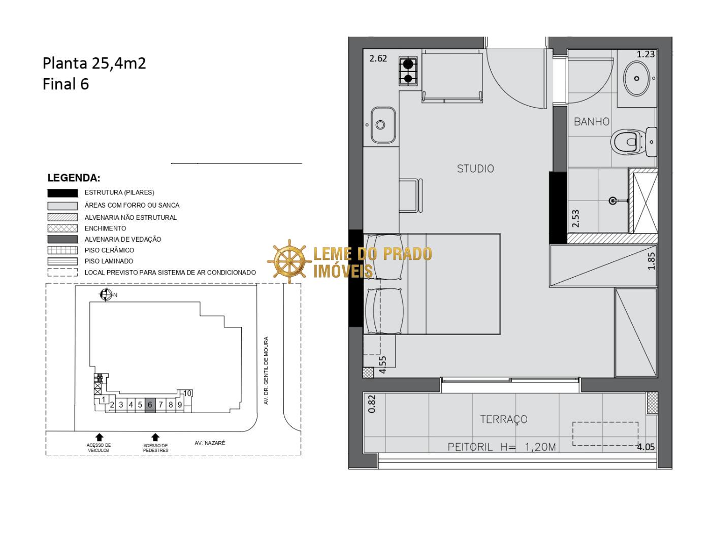 Apartamento à venda com 1 quarto, 32m² - Foto 11