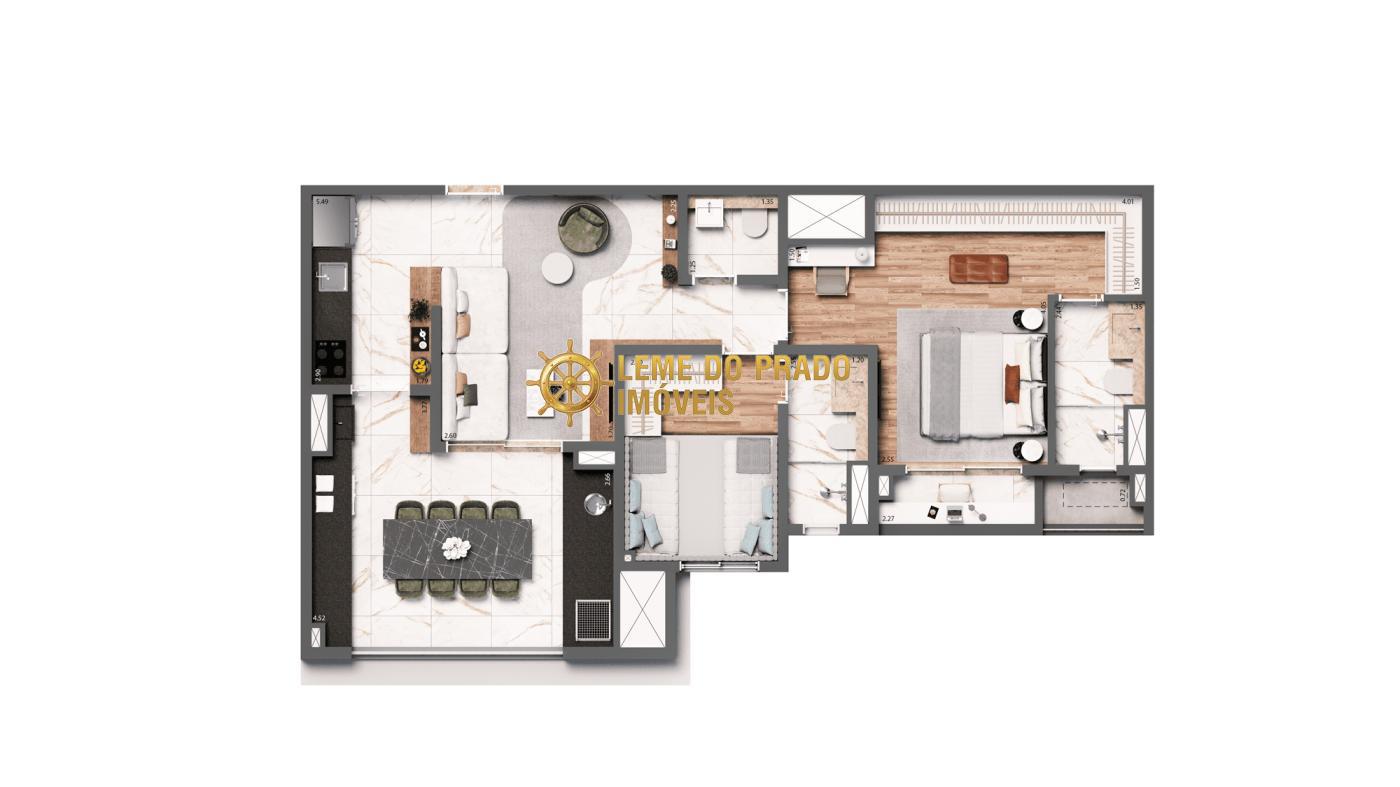 Apartamento à venda com 2 quartos, 75m² - Foto 13