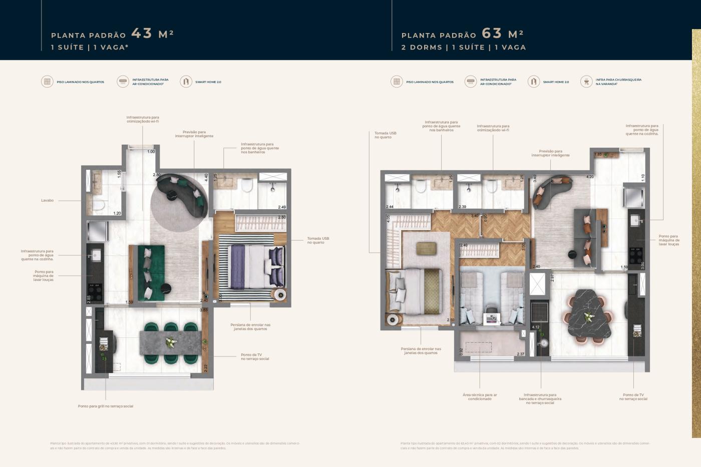 Apartamento à venda com 2 quartos, 63m² - Foto 37