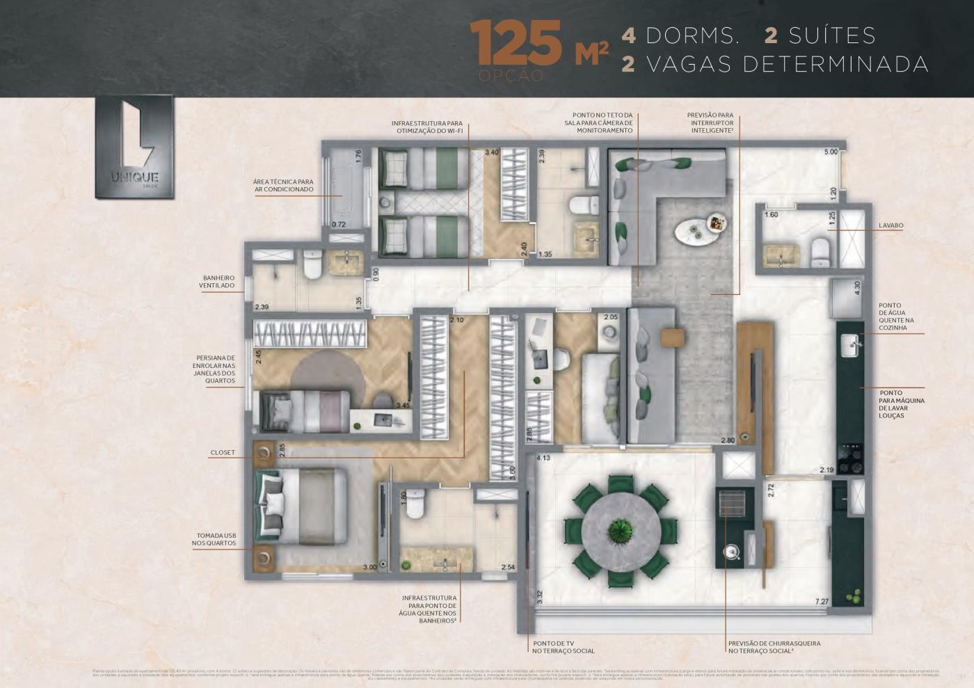 Apartamento à venda com 3 quartos, 125m² - Foto 31