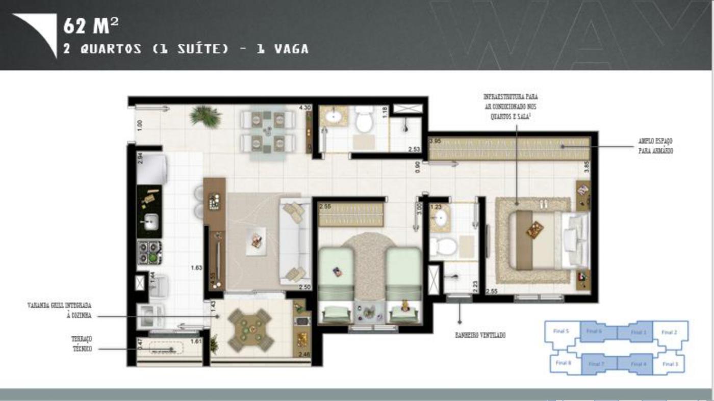 Apartamento à venda com 3 quartos, 84m² - Foto 38