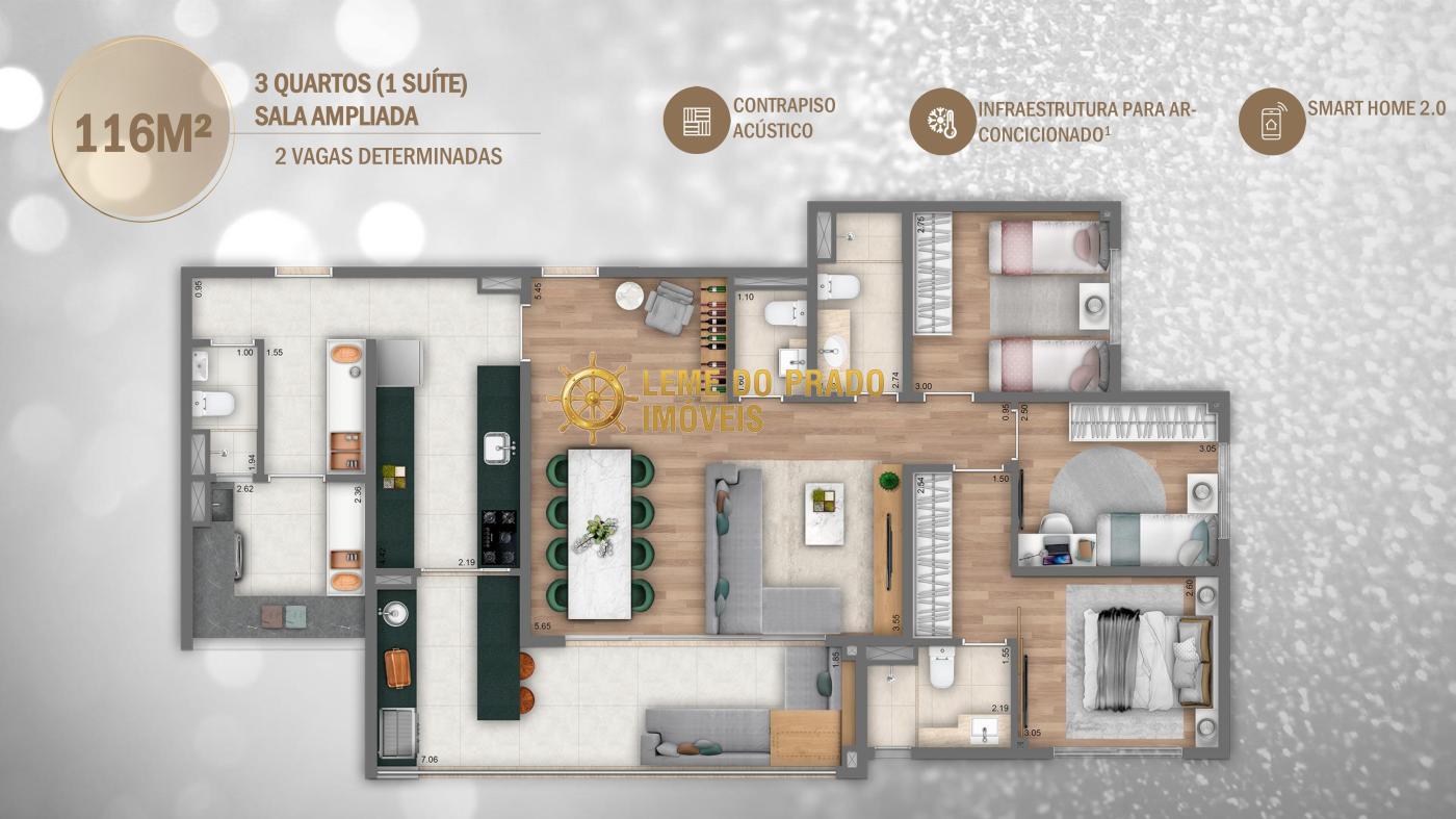 Apartamento à venda com 3 quartos, 90m² - Foto 38