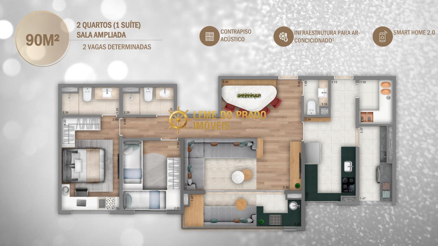 Apartamento à venda com 4 quartos, 116m² - Foto 36