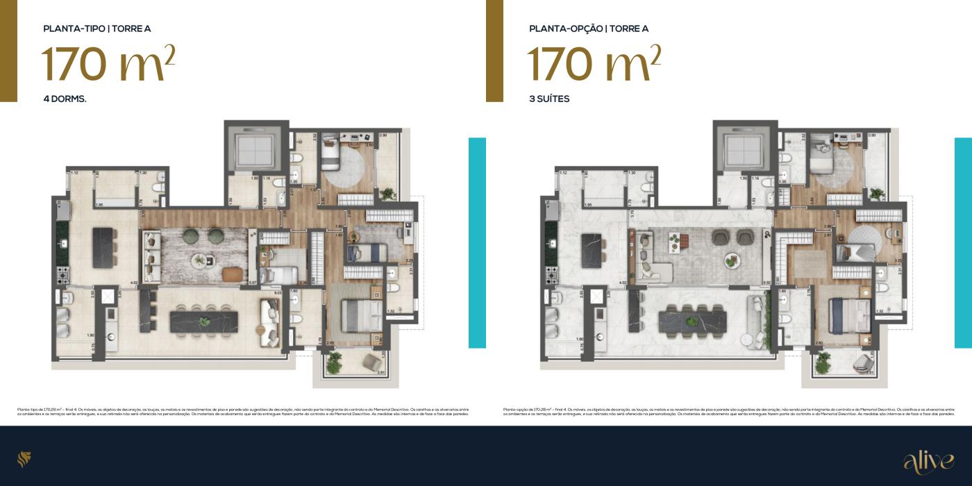 Apartamento à venda com 3 quartos, 139m² - Foto 3