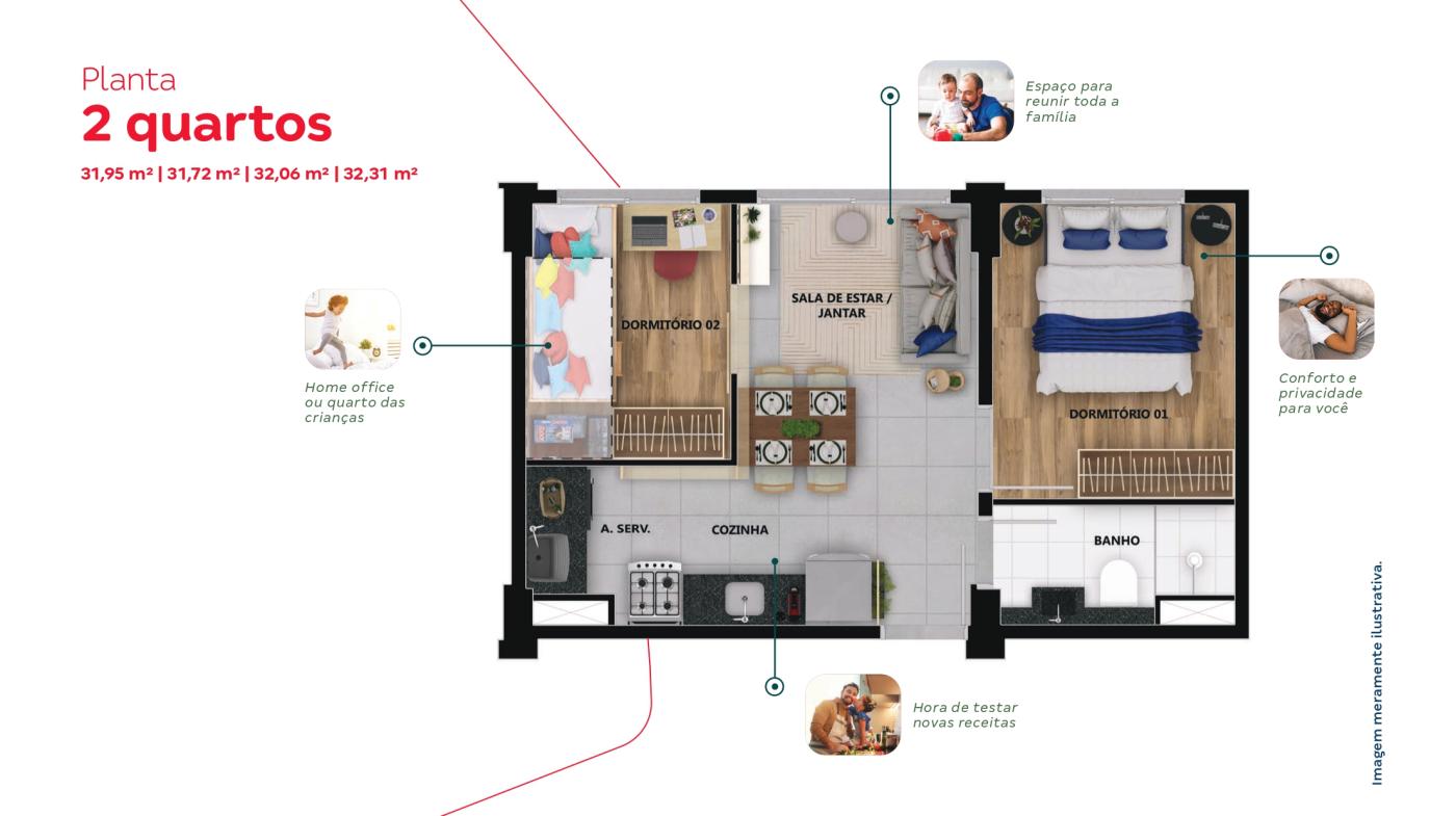 Apartamento à venda com 2 quartos, 32m² - Foto 15