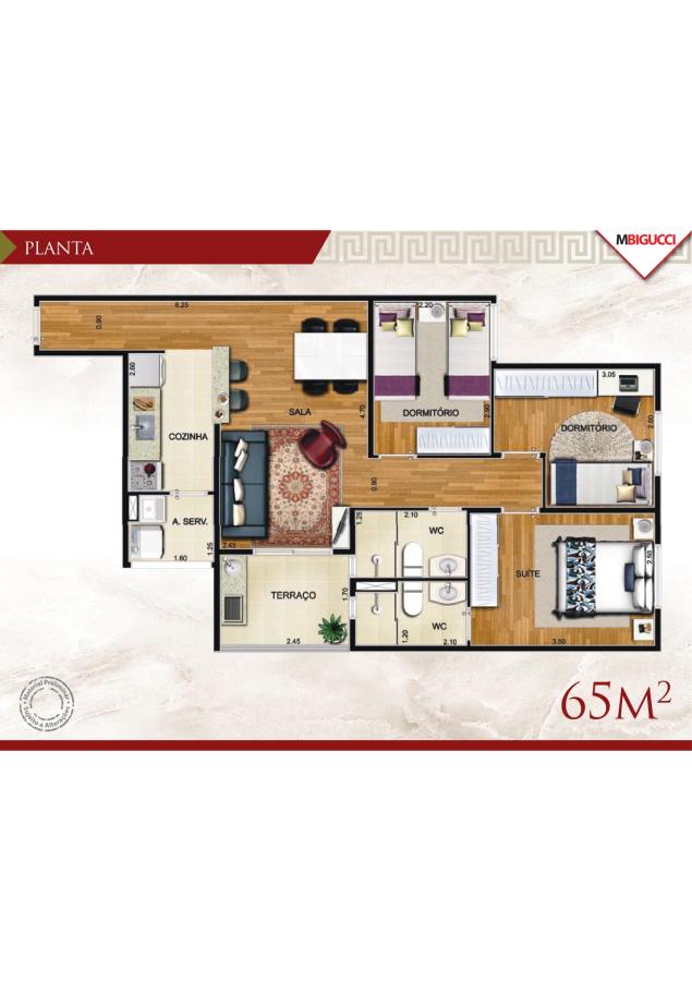 Apartamento à venda com 2 quartos, 56m² - Foto 10