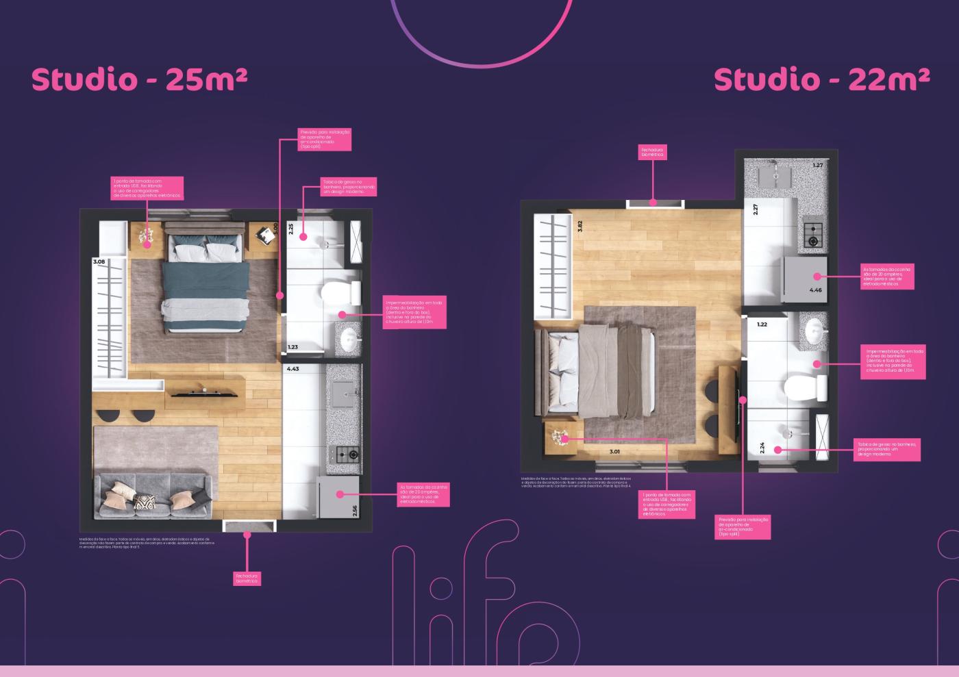 Apartamento à venda com 1 quarto, 20m² - Foto 7